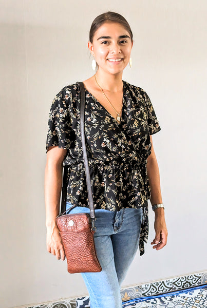 # 3760 American Bison AndreaTravel Crossbody