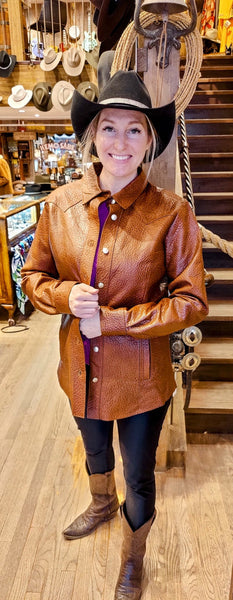 # 124 Western Shirt Jacket in American Bison