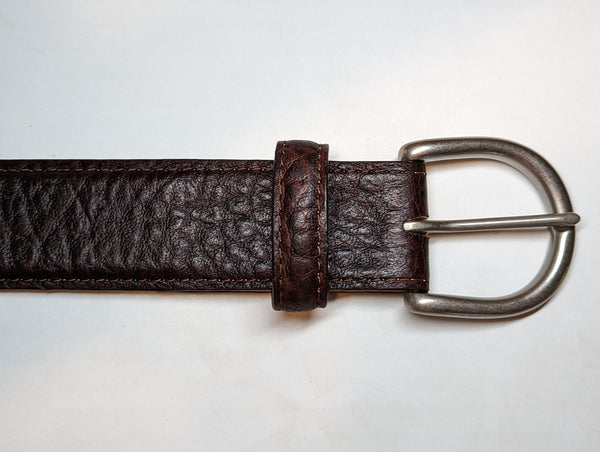 # 125 Yellowstone American Bison Belts with Solid Brass Buckles (Detachable) 1.5" Width