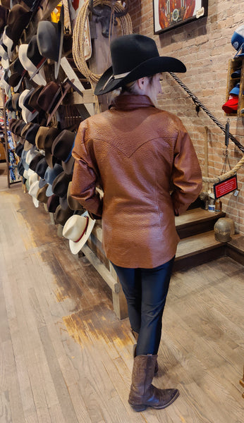 # 124 Western Shirt Jacket in American Bison